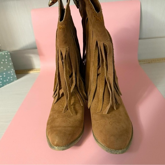 Ho down fringe cow girl boots - Picture 5 of 7